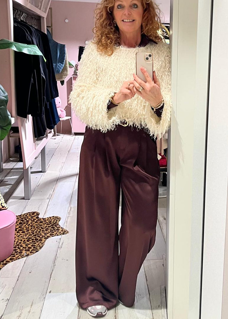 Amelie&amp;Amelie broek burgundy