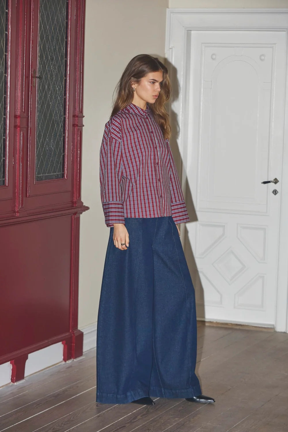 Co'couture Merlicc Barrel Jeans Dark Denim