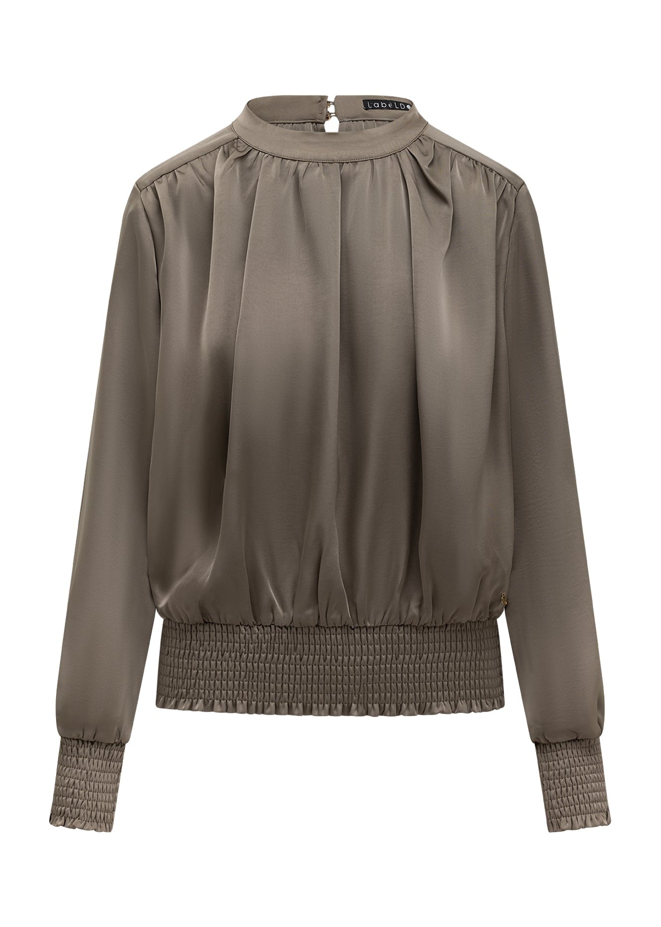 Label Dot blouse Ailey Taupe