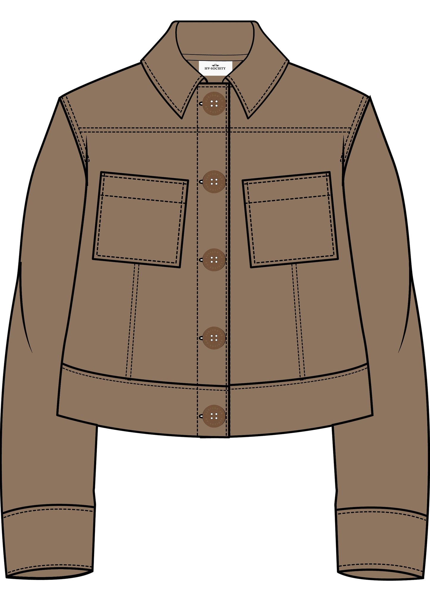 HV Society Jacket HVSFemke black forest