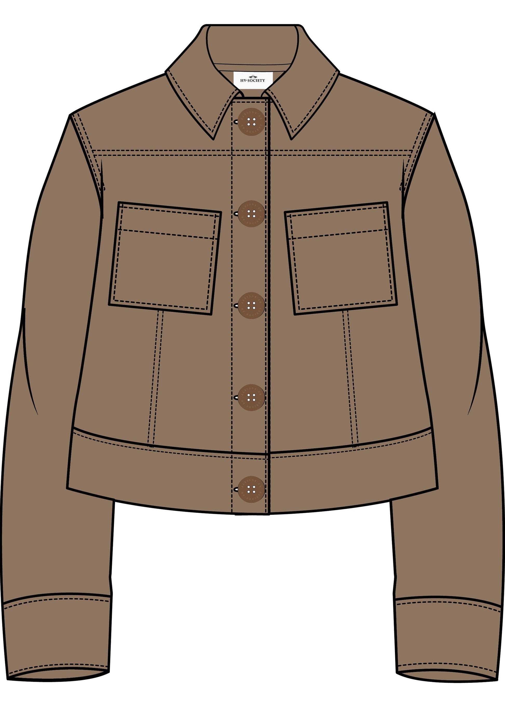 HV Society Jacket HVSFemke black forest