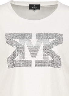Monari Shirt mit Strasssteinen, 3/4 Arm