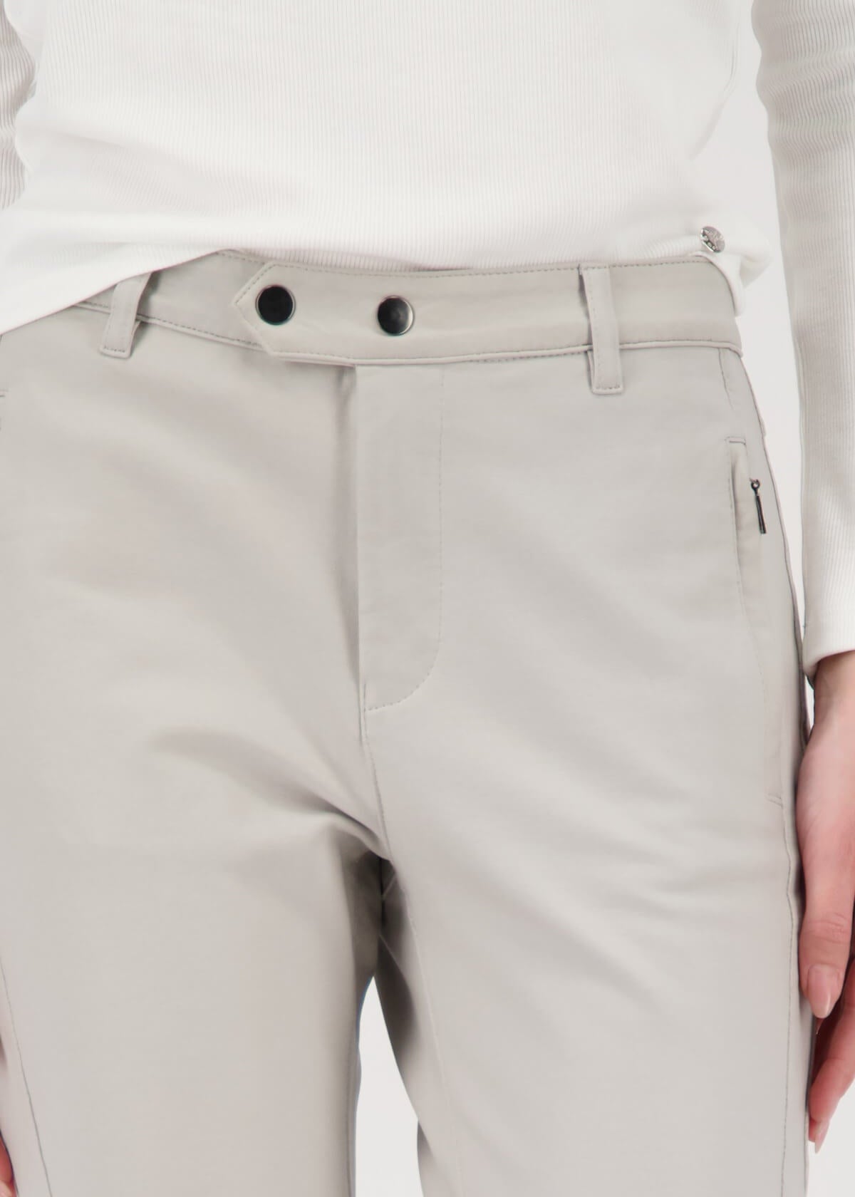 Monari Straight-Leg-Lederhose Broek 808778 african ranch