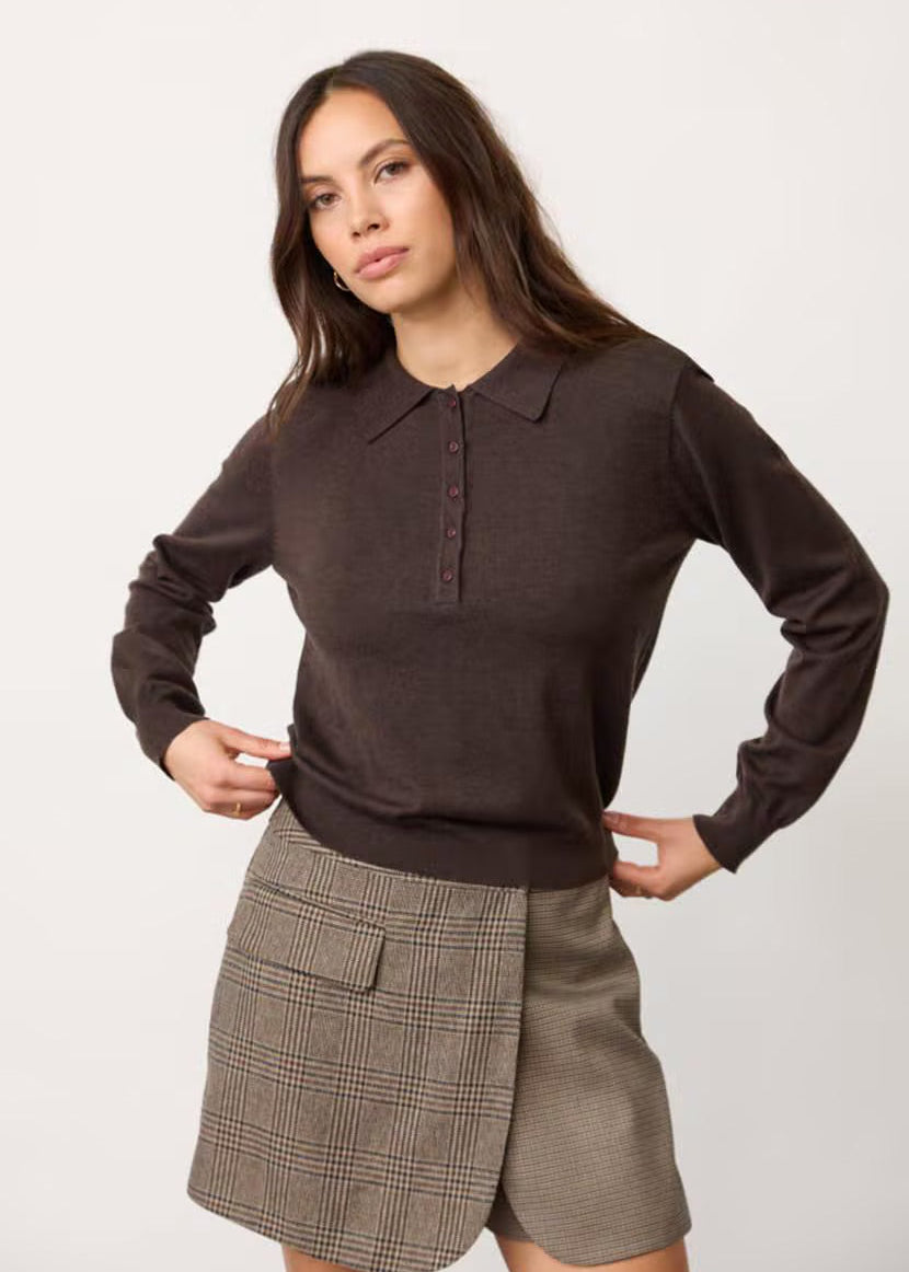 Co'Couture Polo Cory Polo Bruin