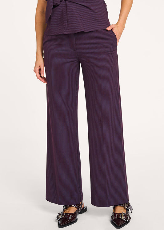 Co'Couture NolanCC Wide LL Pant Pluim