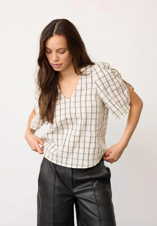 Co'couture Off White BisoAsymetrische Blouse