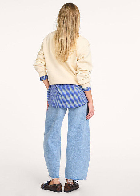 Co'Couture ZoeCC Sweat Zoe, cotton logo sweater Bone