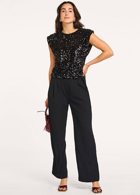 Co'Couture Roslyn top black