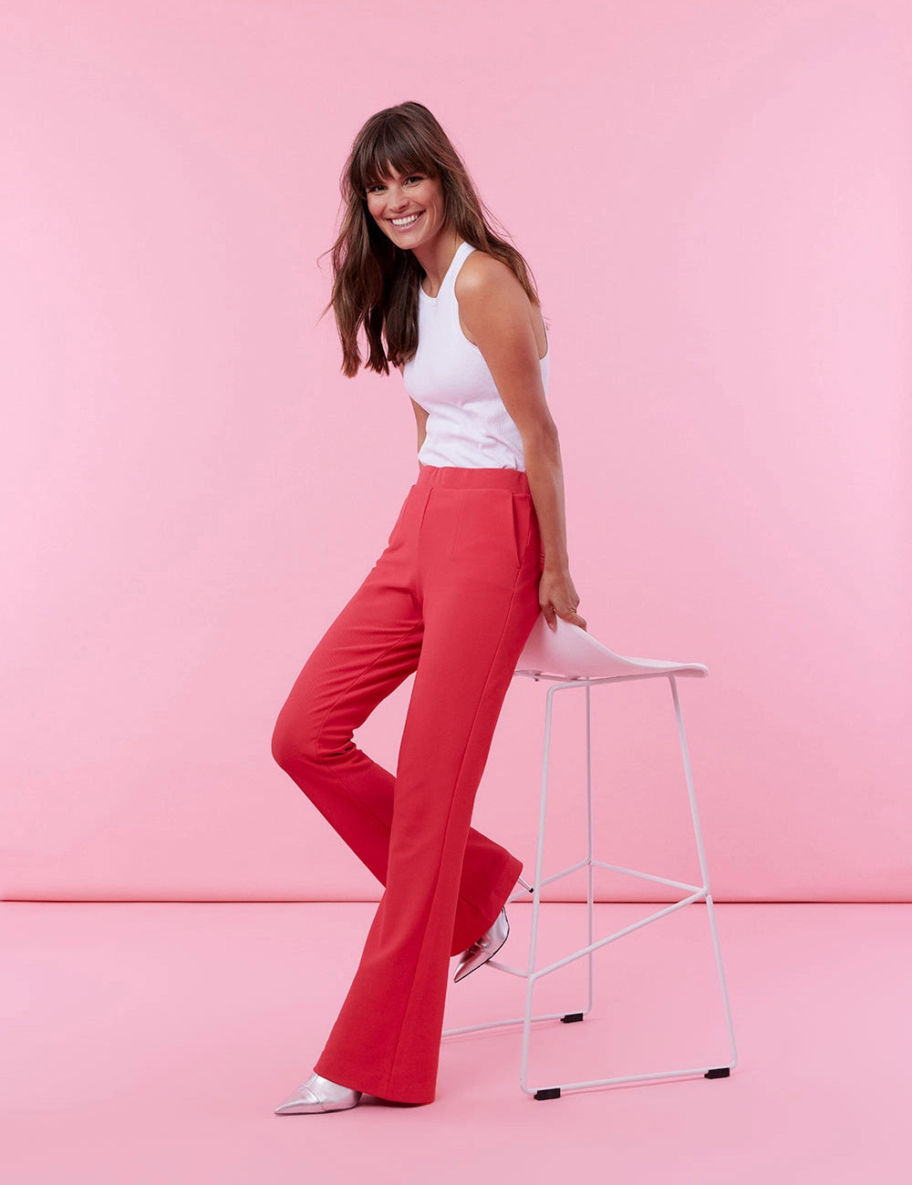 Corel Amsterdam Lilly Pants Wide Uni Sport Blush