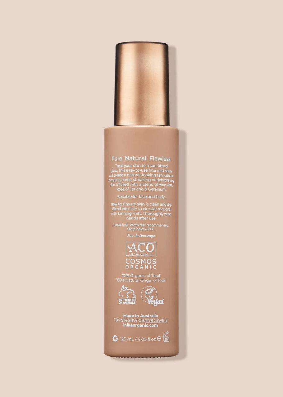 INIKA (advised by Blush Creative) Organic Natural Tanning Mist
