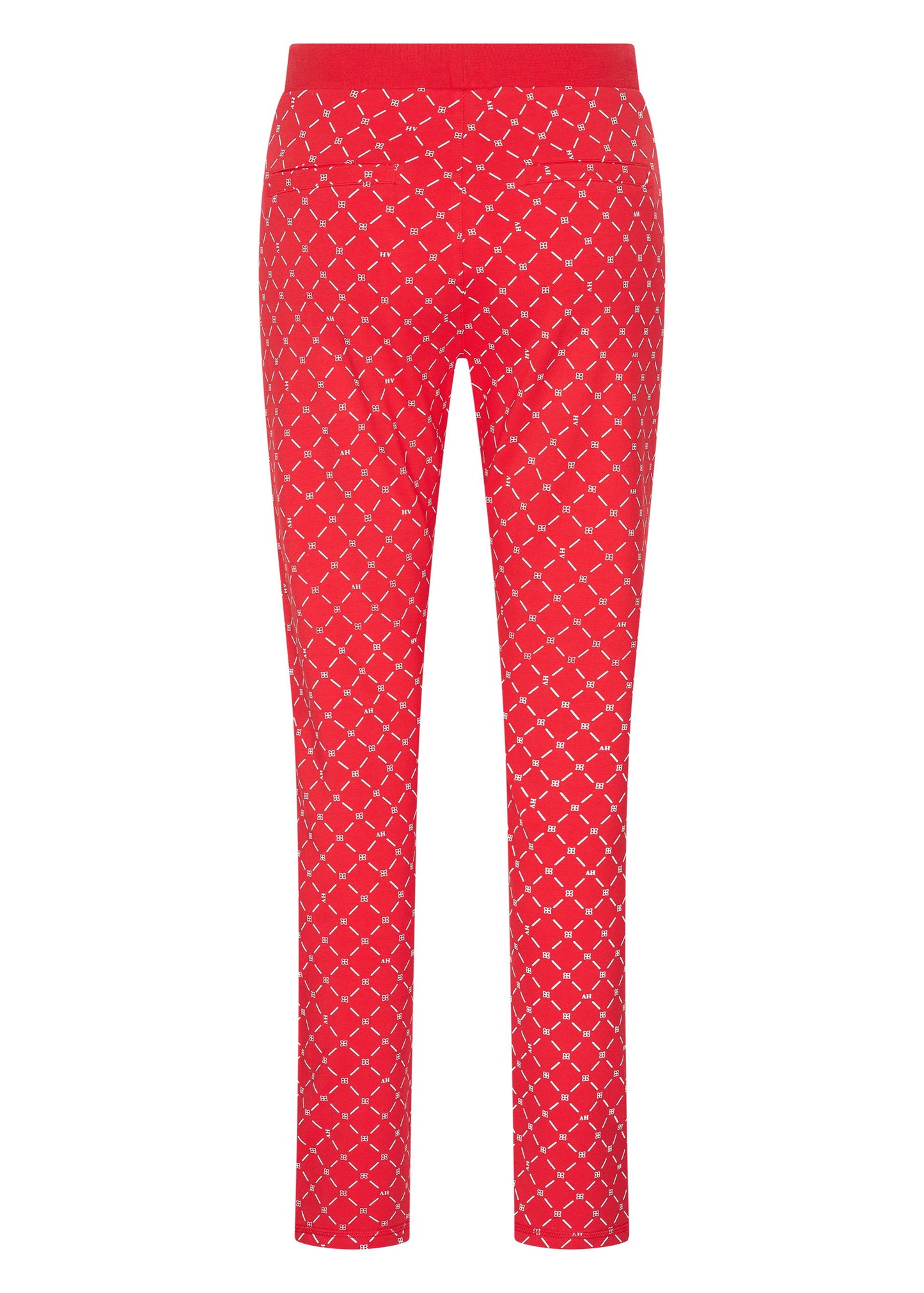 HvSociety Pants HVSMacy AOP red&nbsp;