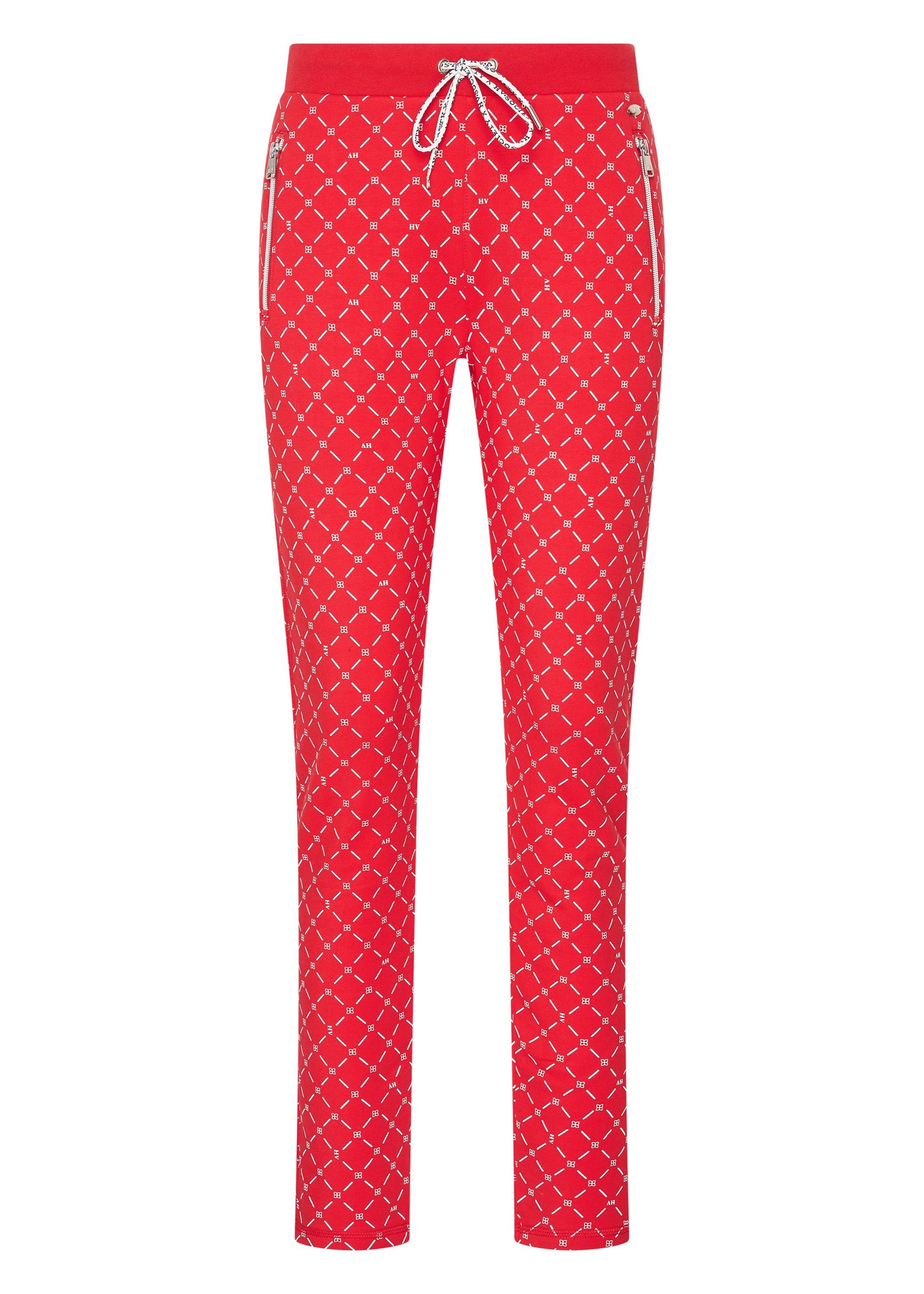 HvSociety Pants HVSMacy AOP red&nbsp;