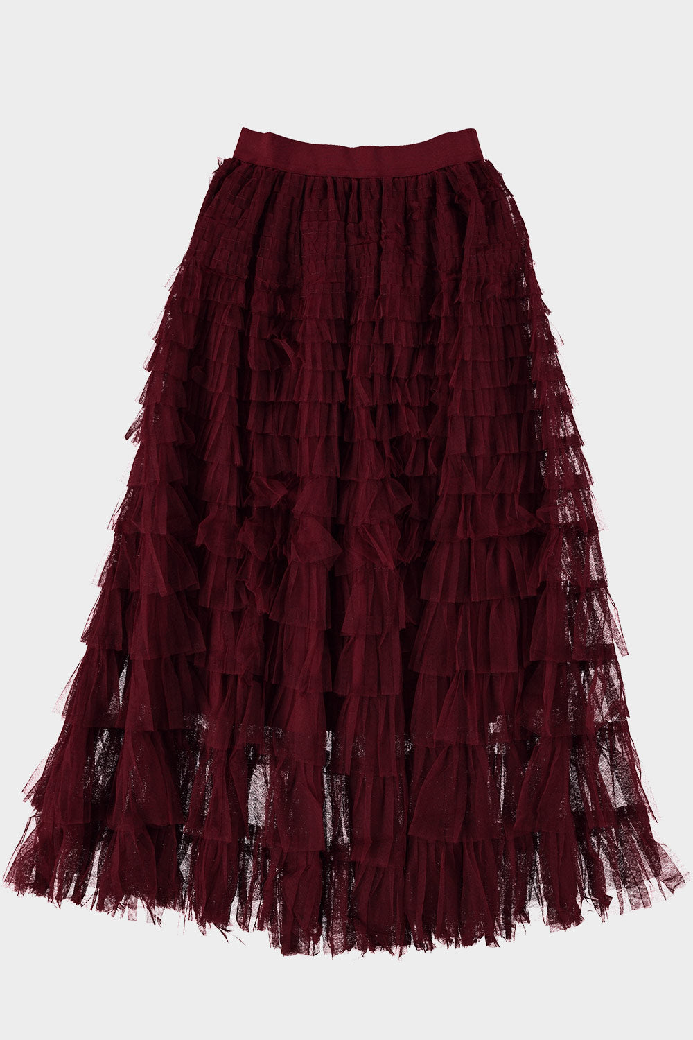 Turquoise rok bordeaux