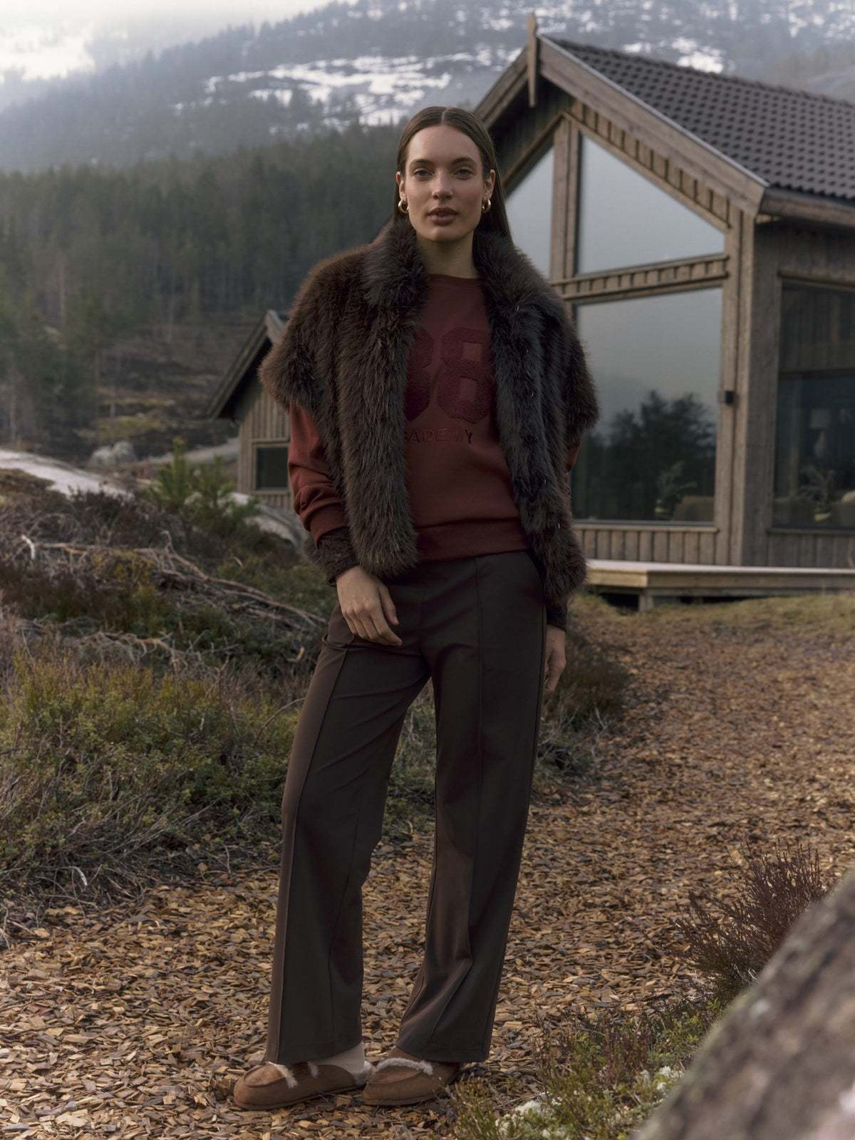 Lady Day – Jenna Jacket – Dark brown