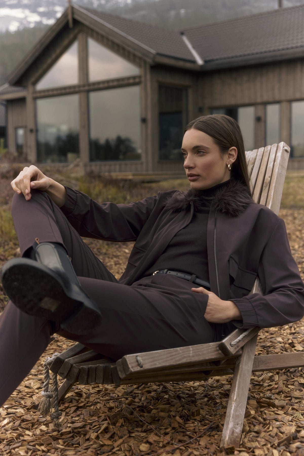 Lady Day – Georgia Jacket – Dark brown