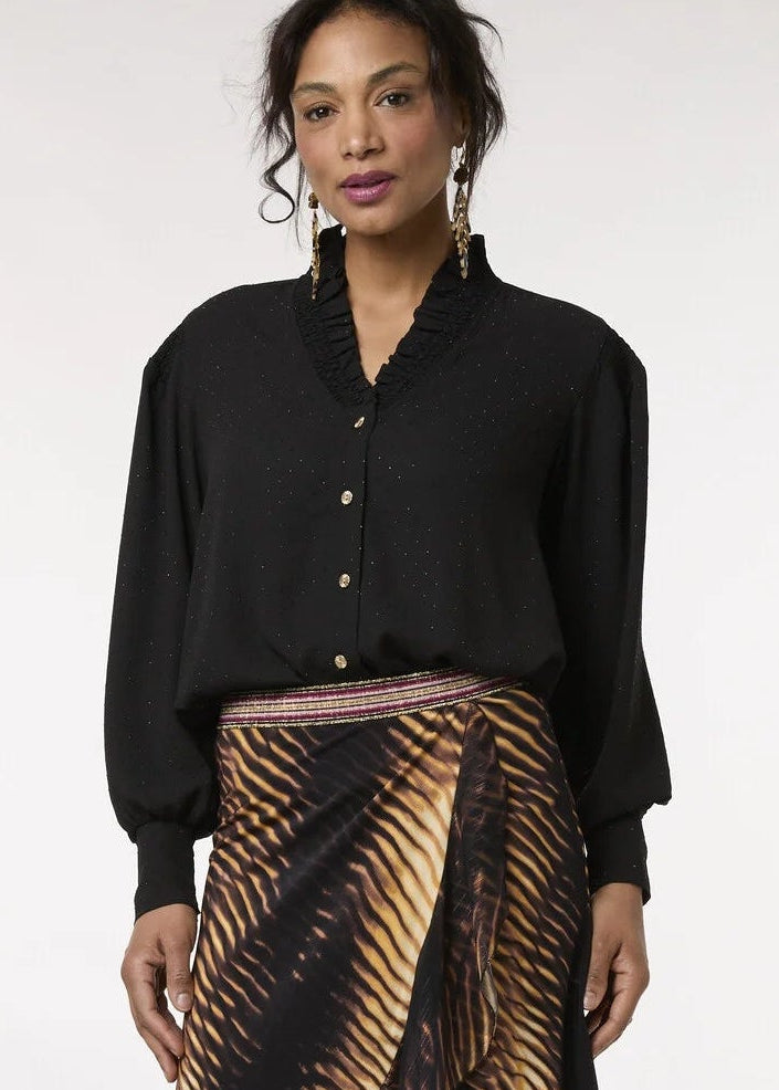 Tessa Koops SANDRA BLACK GEM TOP