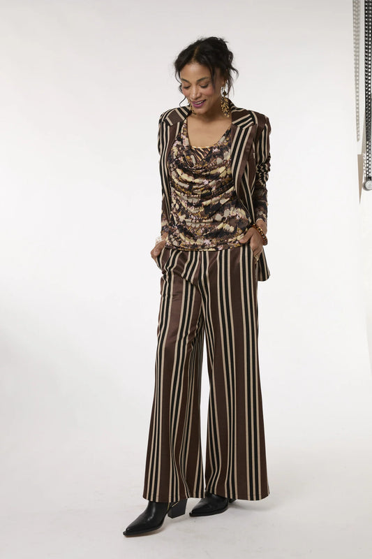 Tessa Koops PAVEL CADINI BROWN BROEK