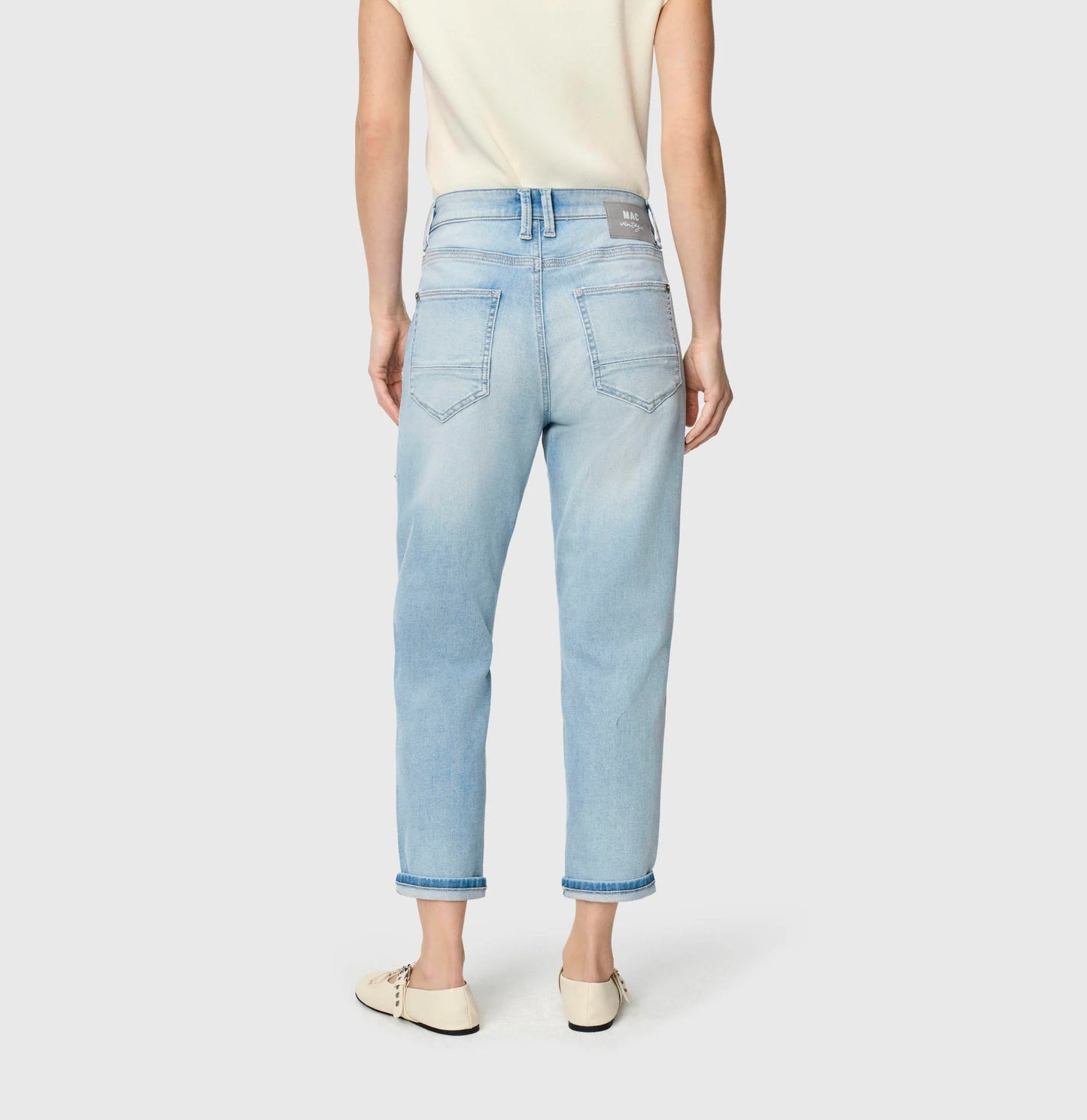 Mac Jeans MAC  loose fit jeans light blue denim