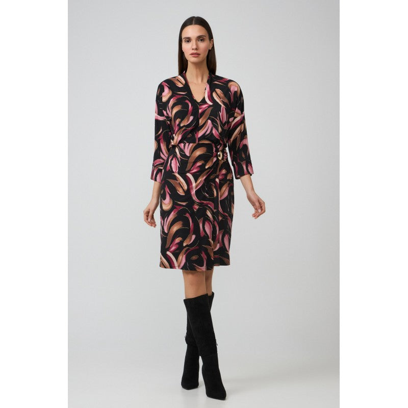 Batida jurk Blush Toffee Overslag