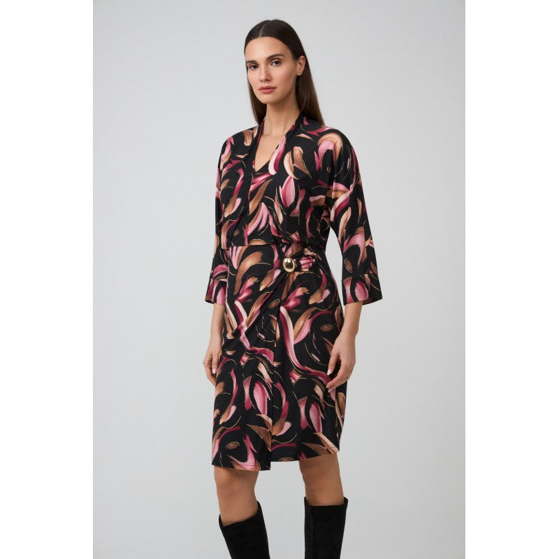 Batida jurk Blush Toffee Overslag