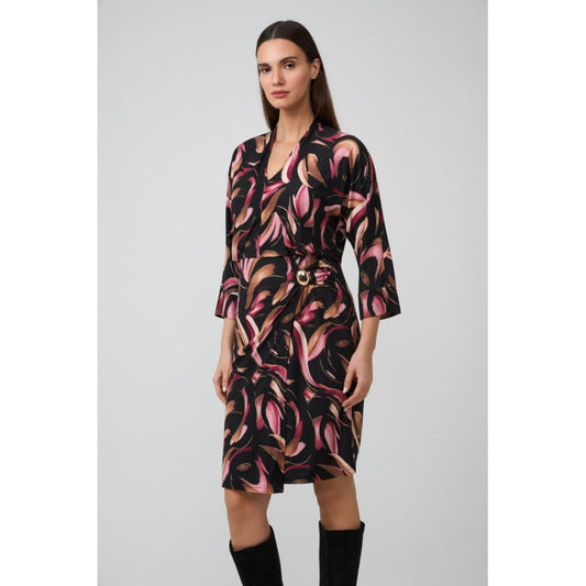 Batida jurk Blush Toffee Overslag