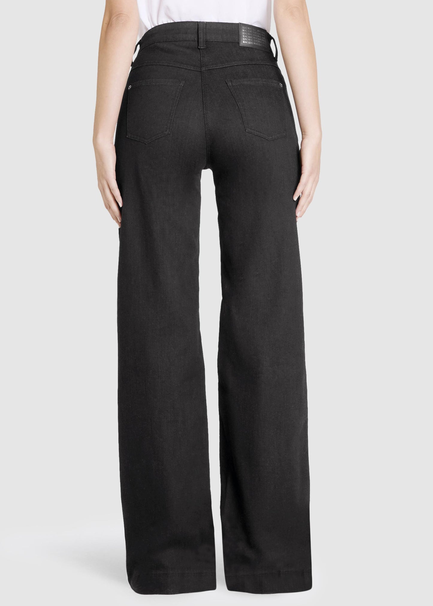 Mac Jeans Wide Wijde, elastische jeans in authentieke look.