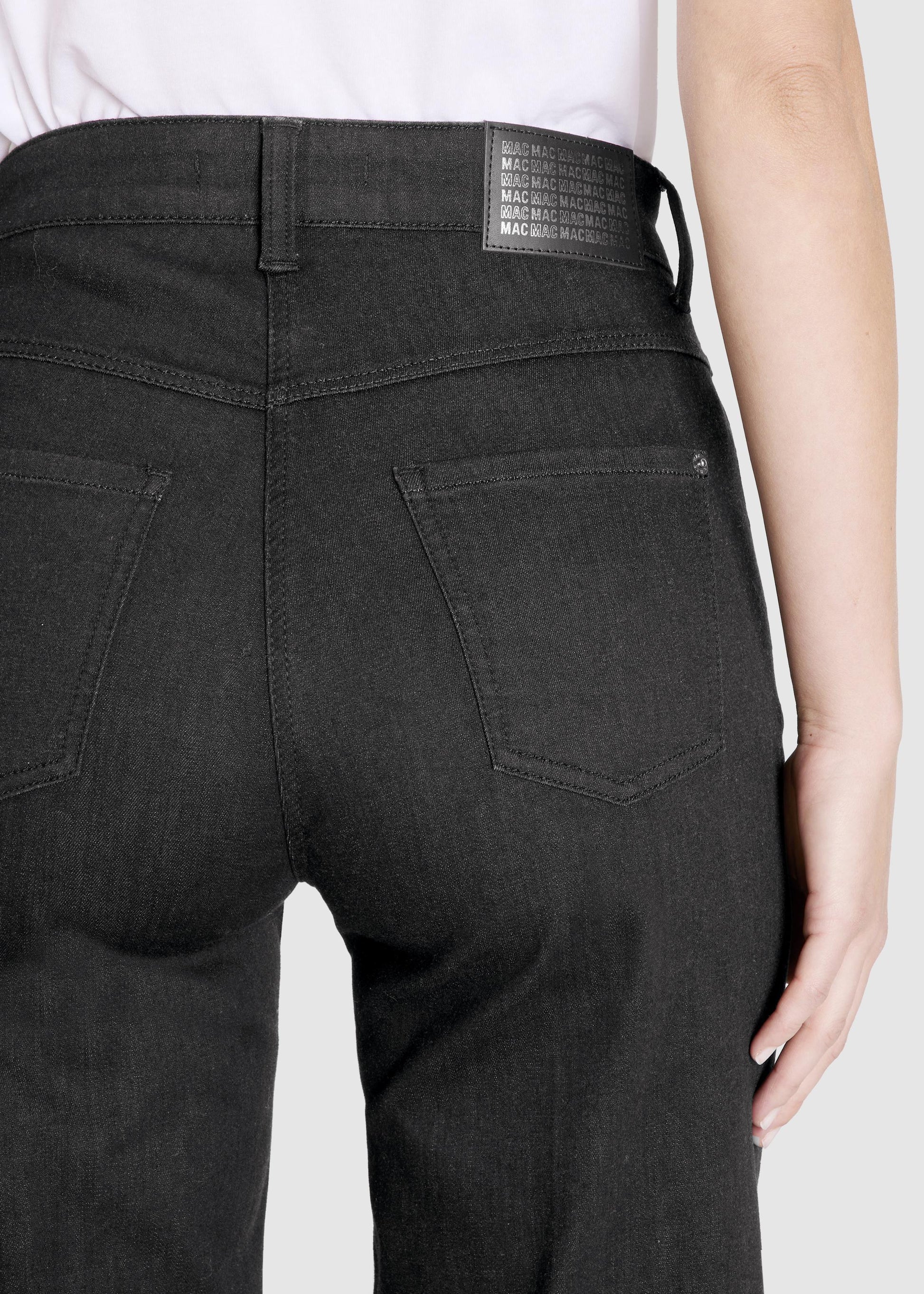 Mac Jeans Wide Wijde, elastische jeans in authentieke look.