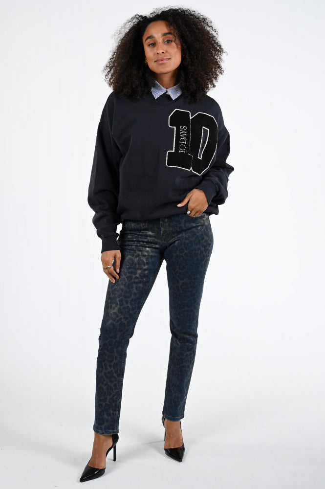 Mac jeans Rich slim leopard