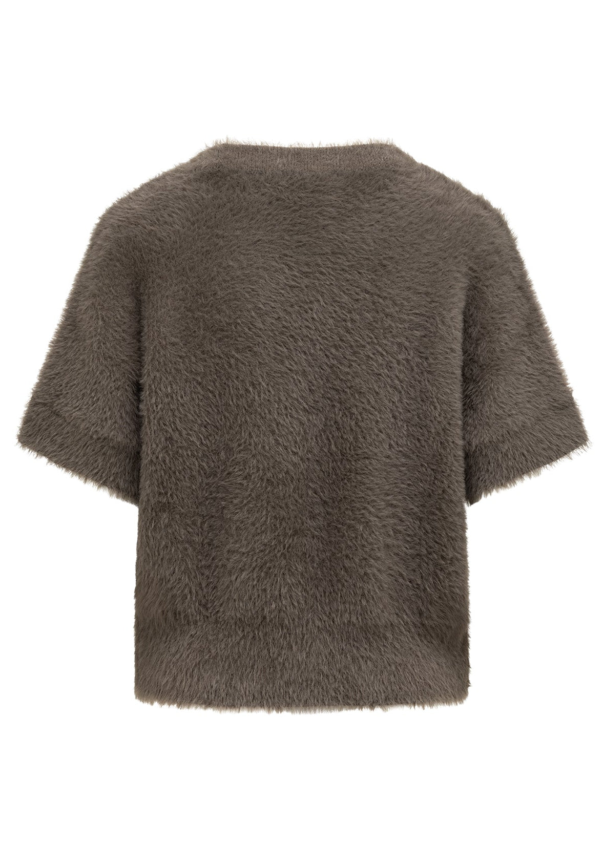 Label Dot pullover Nerina Groen en Off white