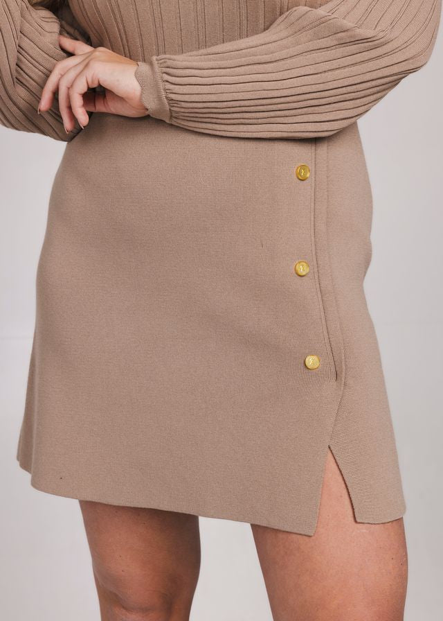 Accentil Eline Dress - Taupe