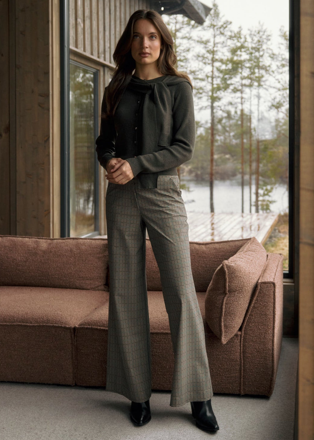 Lady Day – Jules Cardigan – Deep forest mela
