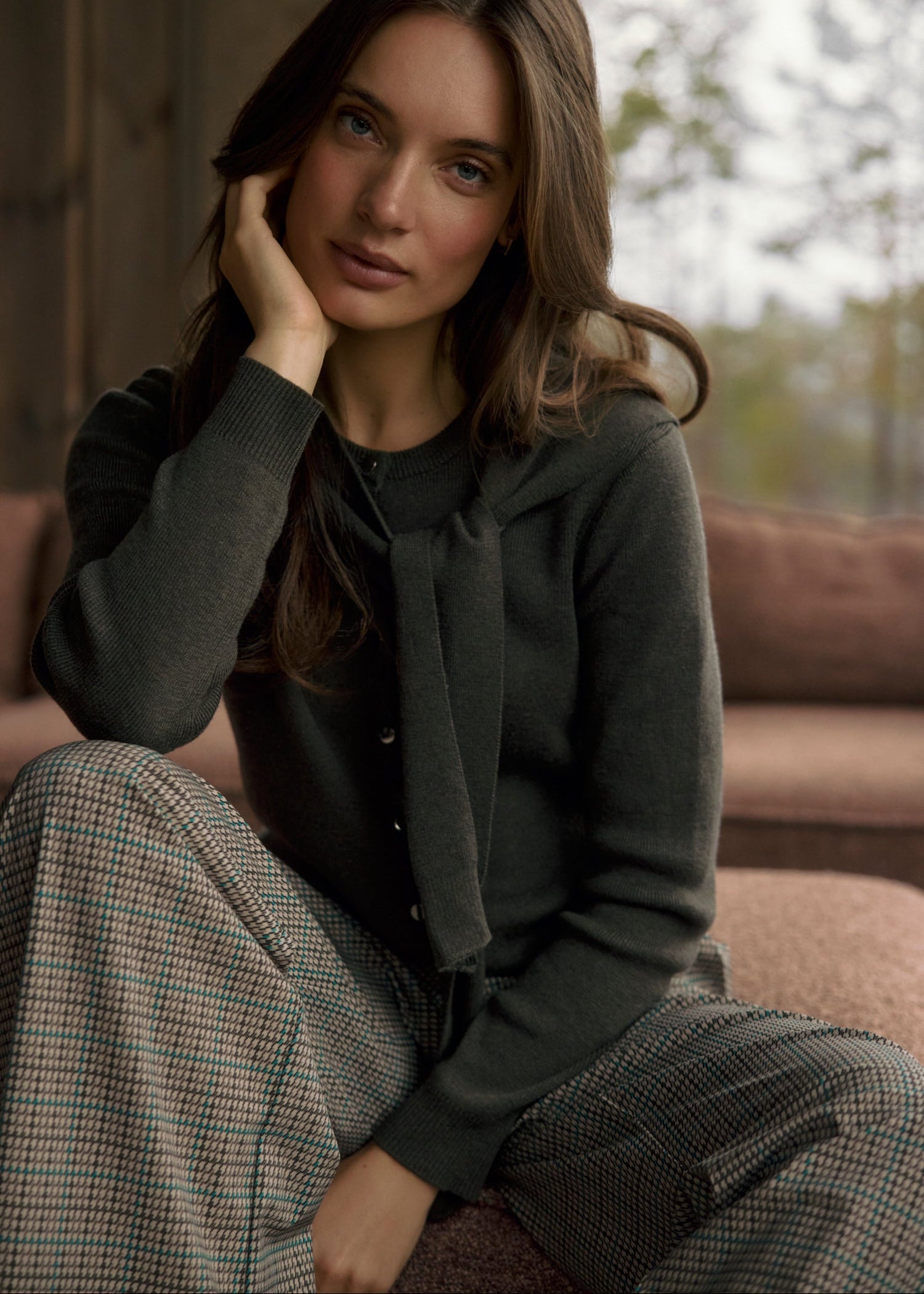 Lady Day – Jules Cardigan – Deep forest mela