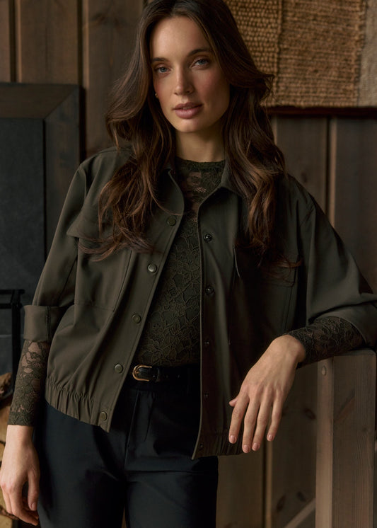 Lady Day – Brighton Travel Jacket – Deep forest