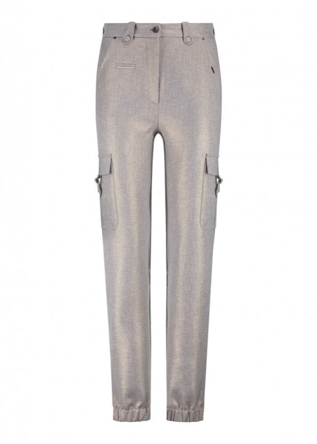 Zip73 Woven Cargo Pants Sparkling Grey